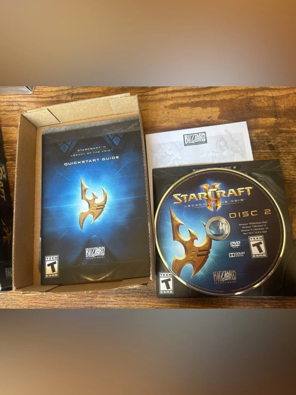 StarCraft II: Legacy of the Void by Blizzard - Dark Blue & Gold Box - Picture 4 of 5